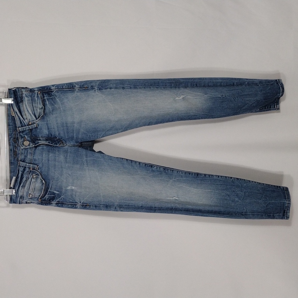 EUC Mavi Jeans Serena Ankle Low Rise Super Skinny Light Wash Size 27